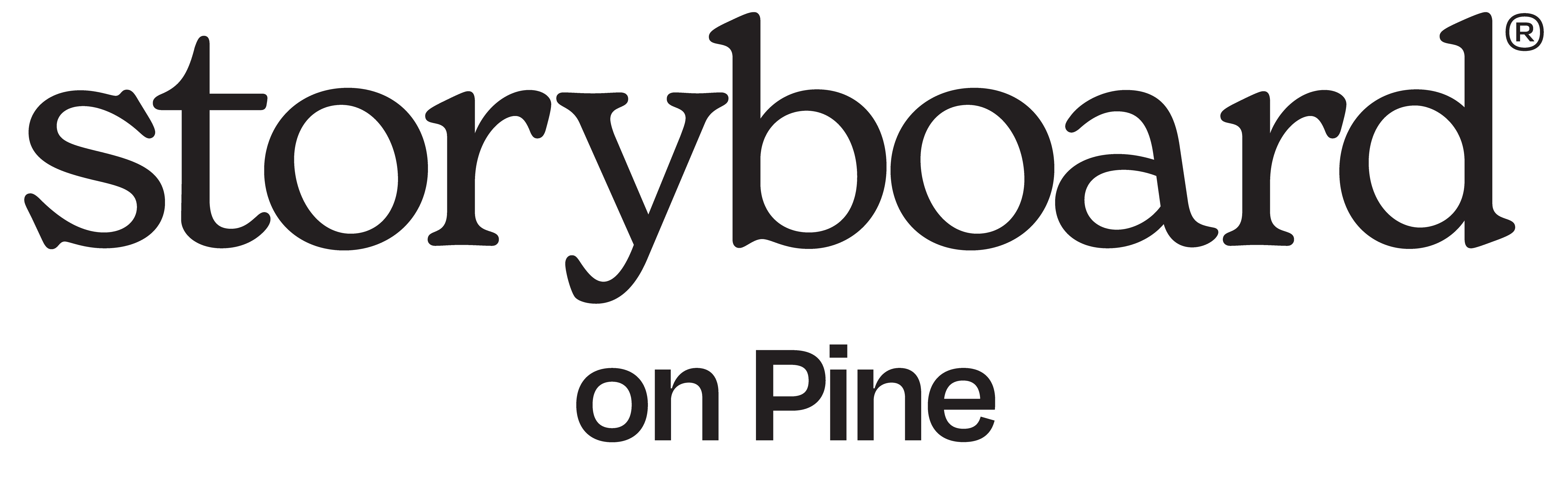 Storyboard on Pine logo